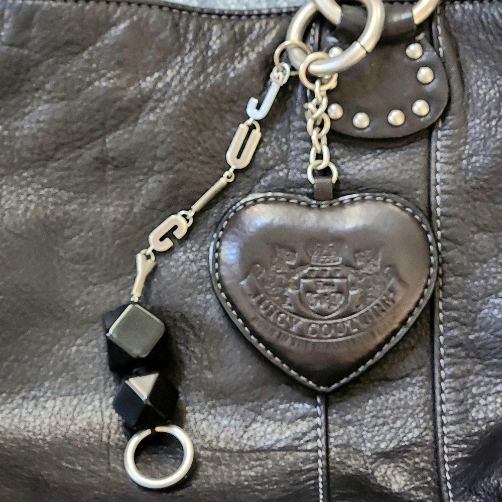 🖤 Vintage Juicy Couture Leather Satchel – Y2K Boutique Edition - Picture 6 of 15